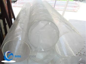Acrylic Round Tank Aquarium Large Diameter Plastic Clear Pipe Cast Acrylic Tube - Guangzhou Ning E-plastics company - China