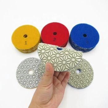 Flexible Wet Granite Diamond Polishing Pads for Angle Grinder - Tianjin Kaida Science and Technology Co., Ltd. - China