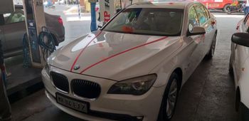 Luxury Vehicle Rental Service Brand BMW Color White Cab Type Sedan Service Mode Offline Drive Type With Driver Payment Mode - Mehta Travels And Logistics - India