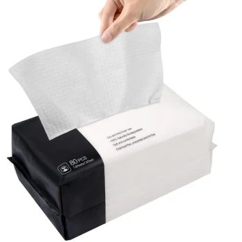 Dry and Wet Use for Sensitive Skin, Extra Thick Disposable Face Towels, Cotton Tissues, Upgraded 100% Cotton Soft Dry Wipe - Dongguan Nuokang Healthcare Technology Co., Ltd. - China