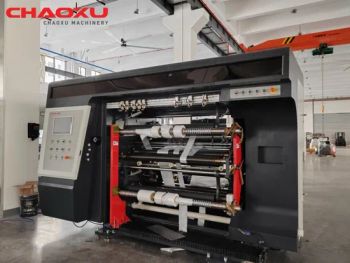Fully Auto Slitting Machine for BOPP/Pet/CPP Plastic Films with Servo Control - Wenzhou Chaoxu Machinery Co., Ltd. - China