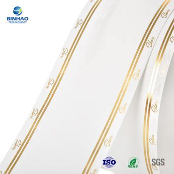 Textured Tipping Paper for Enhanced Grip and Tactile Appeal in Cigarette Filters with Custom Embossing Patterns - Guangzhou Binhao Technology Co., Ltd. - China
