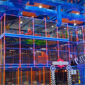 Children Indoor Playground Equipment Toddler Play Area Soft Play Complex with Go Karting by Cheer Amusement - Nanjing Pegasus Recreation Equipment Co., Ltd. - China
