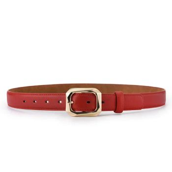 Women Belt Business Fashion Policy Pin Buckle Belt Simple Youth Casual Decoration Girls Jeans Belt - Dongguan Humen Futuo Accessories Factory - China