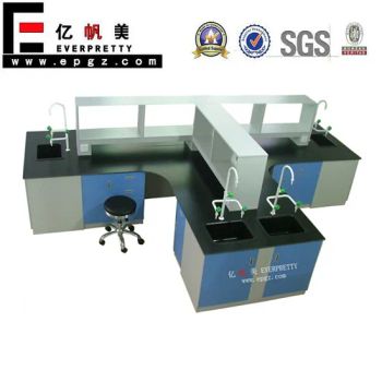 School Medical Hospital Testing Agency College K1-K12 Science Biochemical Chemistry Laboratory Furniture Work Bench with Cabinet and Drawer Sink - Guangdong Everpretty Furniture Co., Ltd. - China