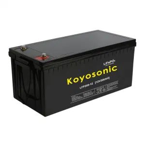 12V 200ah Lithium Iron Phosphate Battery LiFePO4 Battery 200ah Solar LiFePO4 48V Pack - Koyosonic Power Co., Ltd. - China