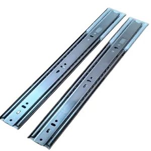 Heavy Duty Toolbox Slide Rail Anti Tilt Drawer Fully Extended Industrial Interlocking Drawer Slide Rail - Jieyang Wugeng Hardware Co., Ltd. - China