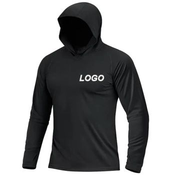 Men's Upf 50+ Sun Protection Hooded Shirts SPF UV Lightweight Hiking Swim Rash Guard - Ningbo Z & H Foreign Trade Co., Ltd. - China