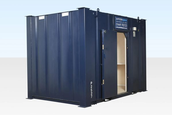 Cabins For Sale 12Ft x 8Ft Steel Anti-Vandal Office Cabin - senesie mfg llc - United States