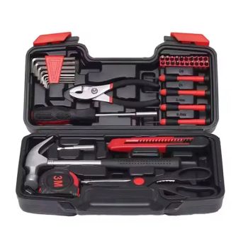 Hot 39 Pieces of Universal Household Tool Kits for House Home Maintenance Hand Held Full Set of Hand Tools - Wuhan Fush Technology Co., Ltd. - China