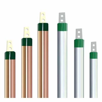 Chemical Earthing Electrode Lenght 12m Voltage 12 V Thickness 6mm Material Galvanized Iron Usage/Application Use to helps in improving the condition of the soil and reducing the soil - Expert Solution - India