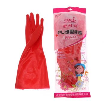 Diverse Applications Soft Household Coated Cleaning Kitchen Gloves - Gaomi Shunaite Labor Protection Products Co., Ltd - China