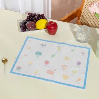 Custom Printed Disposable Stick-on Placemats Baby Kids Toddler Placemat Restaurant Table Sticky Place Mats - Yancheng Geeme Toys & Textiles Ltd - China