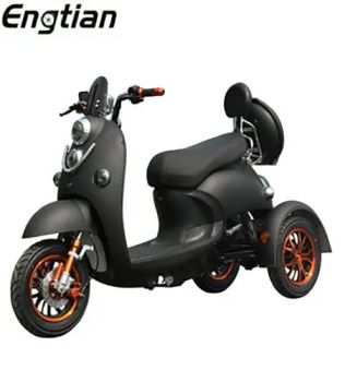 2022 New Scooters Self-Balancing Three Wheels Electric Tricycle Adult for Sale Scooters Passenger Electric Tricycles - Wuxi Tenghui Electric Vehicles Co., Ltd. - China