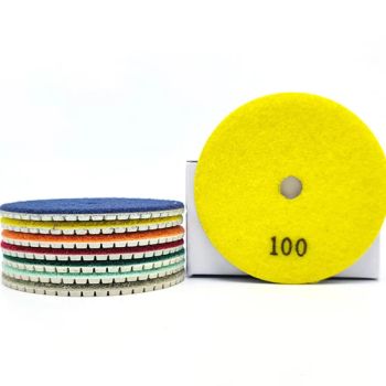 Wet Granite for Marble Ceramic Tiles Glass Stone Diamond Polishing Pads - Beijing Deyi Diamond Products Co., Ltd. - China