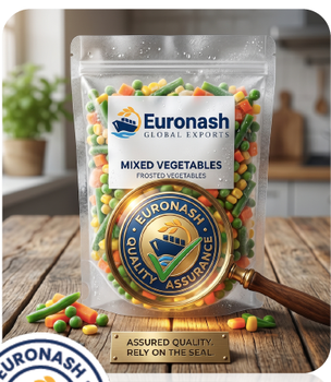 Frozen Food Features Organic Content Vegetables - Euronash Global Exports - India