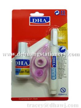 Hot-Selling Correction Fluid and Correction Tape Set Packing Promotion Packing - Jiangsu Dehuang Stationery Co., Ltd. - China