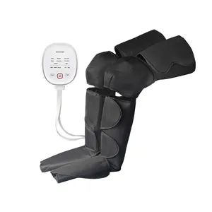 Electric 3 Levels Air Sac Intesity Wrap Sequential Leg Warmer Massage Boots with Thigh Calf and Foot Kneading Heating Knee Ankle Massage for Athletes - Shenzhen Welltek Technology Co., Ltd. - China