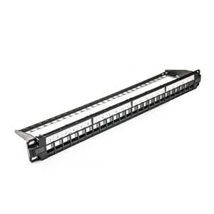 1u Patch Panel UPT CAT6 Patch Panel 24 Port Patch Panel Kind UTP Usage UTP Color Black Connector RJ45 Port Number 24 HS Code - SHENZHEN TELEMAX TECHNOLOGY CO., LTD. - China