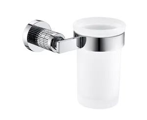 Hot Sale Wall Glass Toothbrush Holder for Modern Villas and Hotels Bathroom - George Design & Construction Co., Ltd. - China