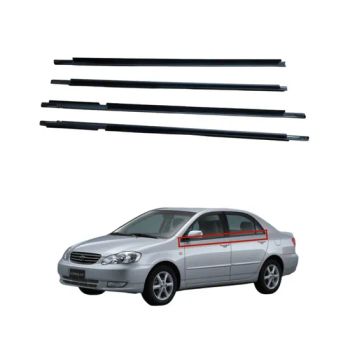 for Toyota Corolla 2003 2004 2005 2006 2007 2008 Weather Strip Window Moulding Trim Weatherstrip Door Glass Seal Belt - HEBEI HANGYUN RUBBER PRODUCTS CO.,LTD. - China