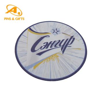 Cheap Disposable Paper Cardboard Coasters for Drinks Placemat Table Place Mats White Drink Cardboard Paper Coaster - Dongguan AQ PINS&GIFTS CO.,LTD - China