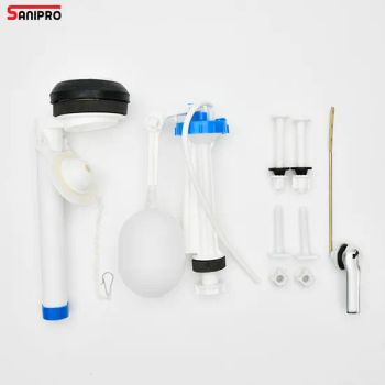 Sanipro Wholesale Old Style Toilet Water Tank Accessories Inlet Filling Valve Copper Rod Float Ball Flush Valves - Ningbo Master Building Material Co., Ltd. - China