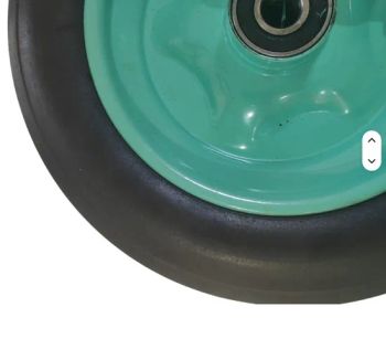 8 Inch Solid Rubber Wheelbarrow Wheel Suitable for Unicycle Mini Generator Garbage Can - Qingdao Lixiang Yutai Innovation Technology Co., Ltd. - China