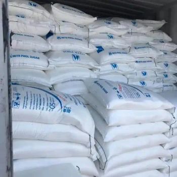 ICUMSA 45 Refined White Sugar Powder Brazil Processing Plant Bulk Box Bag Wholesale Brix 99% Purity 99% 30kg - Carla Pisselli Commercio - Brazil