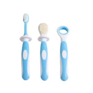 Wholesale Baby Toothbrush Infant Care Trademark OEM MOQ 3000 Sets Model NO. BC20 Age Group Baby Color Customized Handle Material - Guangdong RoRo Baby Products Co., Ltd. - China