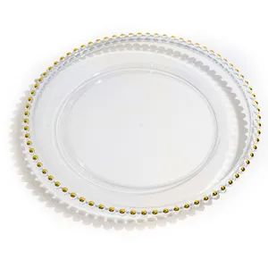 Multi Size Option Transparent Color PP Material Plastic Disposable Contemporary Charger Plate - Minhou Forao Arts & Crafts Co., Ltd. - China