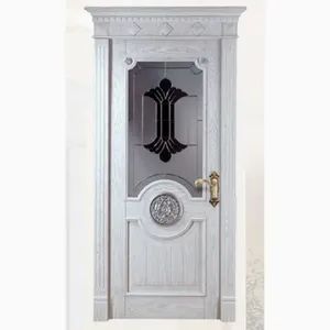 China Hotel Interior Wooden Doors: Teak & Composite Color Customized Open Style Swing Glass With Glass Model NO. - Shenzhen Best Sense Decoration Co., Ltd. - China