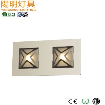 Residential LED Wall Light Energy Saving Wall Lamps Origin China Wattage 2*5W Finish Chrome HS Code 940510 Light Source LED - Yangming Electrical Co., Ltd - China