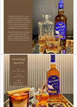 DELTA FORCE BLUE premium grain WHISKY Origin INDIA Net Weight 0.75 L Taste Profile Strong Age > 1 Year - 3 Years Alcohol content > 35 % - 40 %, > 40 % - 45 % - Merconova Impex LLP. - Ghana