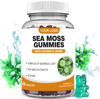 Ausreson Sea Moss Gummies Organic Vitamins Sugar-Free 60Bottle MOQ100 1Y Warranty - Xi'an Henrikang Biotech Co., Ltd. - China