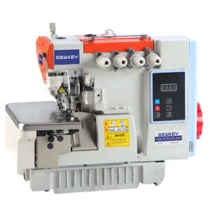 SK H7D 4T 24 Super High Speed Direct Drive Overlock Sewing Machine - TAIZHOU SEWKEY GARMENTS MACHINERY CO.,LTD. - China
