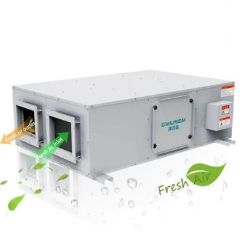 Heated Full House Ventilation Hrv Heat Recovery Air Ventilator Enthalpy Heat Recuperator - Jiangsu Gmusem Ventilation System Manufacture Co., Ltd. - China