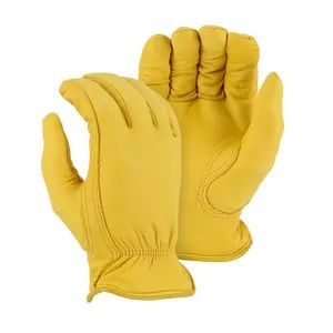 Cowhide Split Leather Light Duty Winter Work Glove Premium Racing Motorcycle Gloves - Qingdao Blue Shield Protection Products Co., Ltd. - China