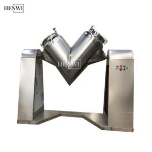 Henwi Industry Small Food Powder Mixer V Shape Flour Mixer Powder V Machine Chemical Mixing Equipment - Foshan Henwi Technology Co., Ltd - China