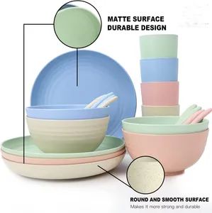 Plates Lightweight Unbreakable Dinner Dishes Plates Set Dishwasher Safe and Healthy - Texpro Co., Ltd. - China
