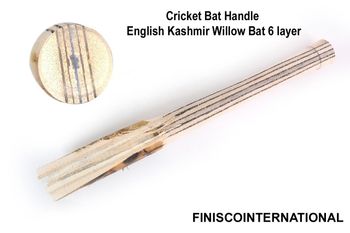 Cricket Bat Handle Repair for Broken English Kashmir Willow Bat 6 layer - Finisco Sports - Pakistan