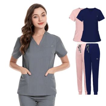Free Sample Nurses Shirts Doctor Clothes Disposable Hospital Gowns Medical Nurse Uniform - Shanghai Easun Group Imp & Exp Co., Ltd. - China