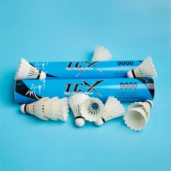 International Tournament Grade Goose Feather Badminton Shuttlecock - ANHUI TINGCHENG IMP & EXP TRADE CO., LTD. - China