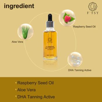 100 Natural Tanning Oil SPF50 Body Self Organic Sunless Tanning Drops Private Label - Guangzhou Shiruoni Cosmetics Co., Ltd. - China