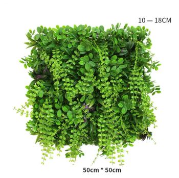Artificial Plants Tropical Wall Backdrop for Restaurant MOQ 40PCS Type Grass Origin China Size 50cmx50cm Usage - Shenzhen Shangpin Flower Art Design Co., Ltd. - China