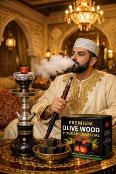 Premium olive wood lump charcoal for shisha and BBQ. Chemical-free, additive-free, low ash and moisture, high heat, from Selekta International Premium olive wood lump charcoal for shisha and BBQ. Chemical-free, additive-free, low ash and moisture, high heat, - Selekta International - Tunisia