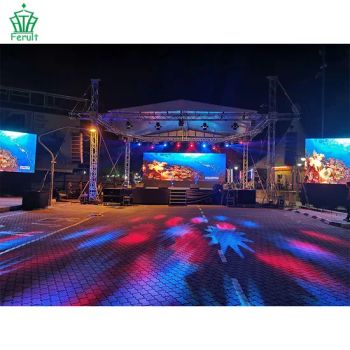 Outdoor Concert Portable Speaker Stage Performance Exhibition Square Lighting Sound Bolt Spigot Trade Fair Tent Aluminum Truss - Guangzhou Pente Tent Decoration Engineering Co., Ltd(Ferult) - China