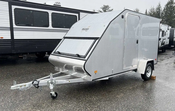 Enclosed Trailers / 2024 Mission Trailers 60×12 Aluminum Single Place Crossover w/Galvanized Package, Rear Canopy - senesie mfg llc - United States