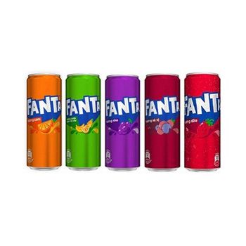 Fanta Soft Drink 320ml Carbonated Drink Beverage from Vietnam (Orange, Cream Soda, Sarsi, Grape, Strawberry) - FMCG VIET CO., LTD - Vietnam