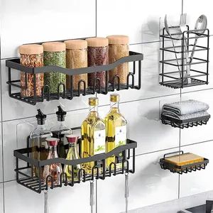 Modern Wall Mounted Self Corner Racks Shower Storage Basket Bathroom Metal Corner Organizer - Jiangmen Xuansheng Home Furnishings Co., Ltd. - China